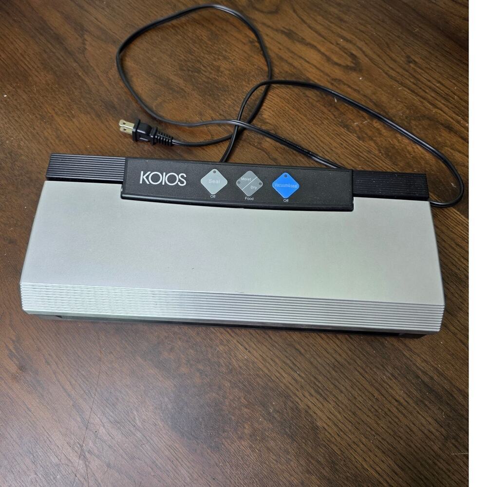 KOIOS VS2233 80Kpa Automatic Food Vacuum Sealer with Starter‎ Kit Dry & Moist